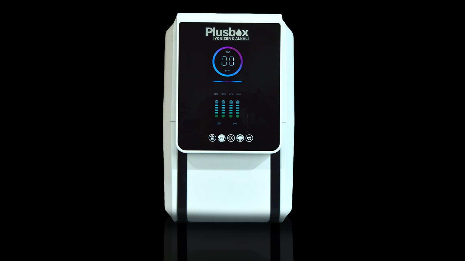 Plusbox Alkali İyonizer Dijital